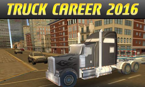 Euro truck career 2016 poster