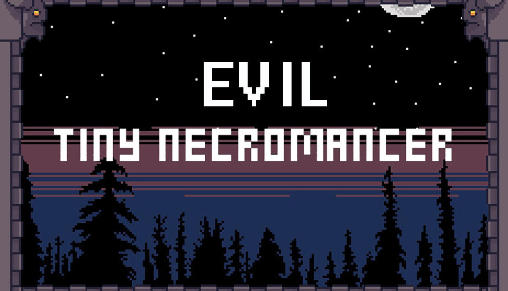 Evil tiny necromancer poster