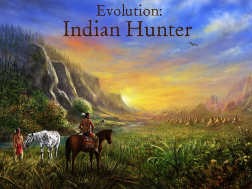 Evolution: Indian hunter poster