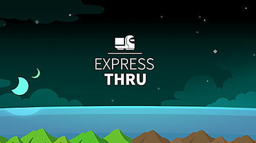 Express thru: One stroke puzzle poster