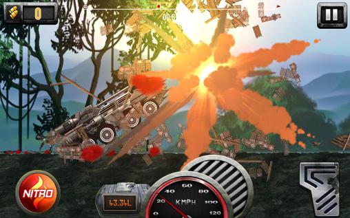 Extreme army tank hill driver screenshot 1