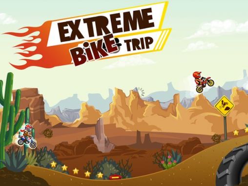 Extreme bike trip poster