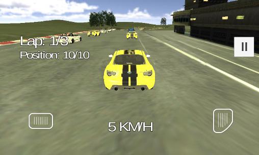 Extreme car racing screenshot 2