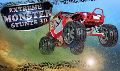 Extreme monster stunts 3D poster