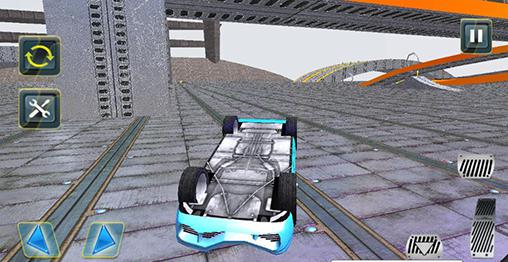 Extreme sports car stunts 3D screenshot 2