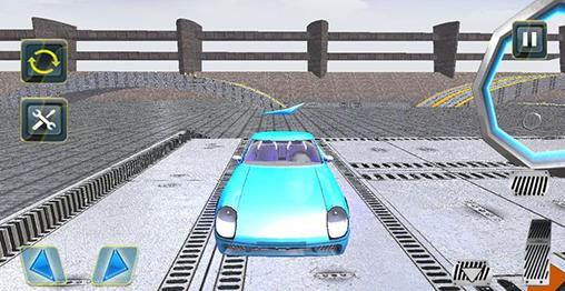Extreme sports car stunts 3D screenshot 4