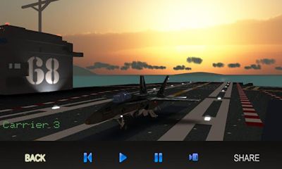game f18 carrier landing