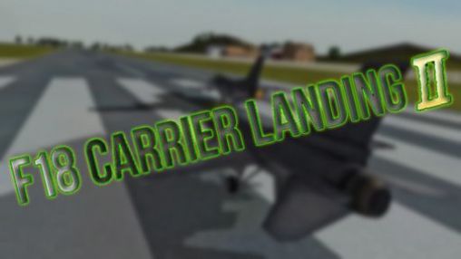 F18 carrier landing 2 pro poster