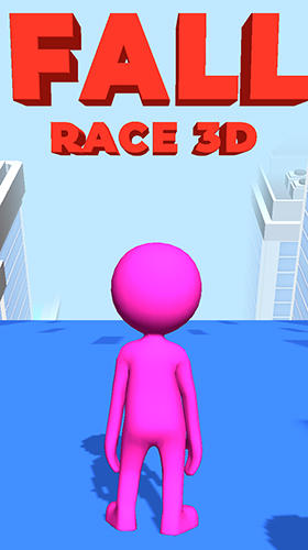 Fall race 3D poster