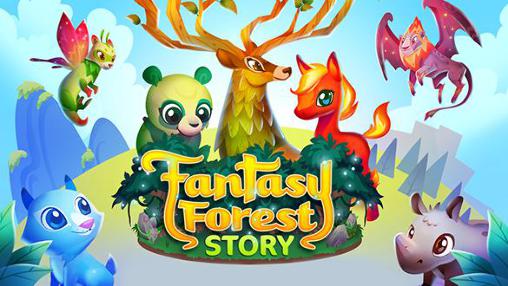Fantasy forest story poster