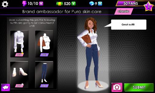 Fashion fever: Top model game screenshot 3