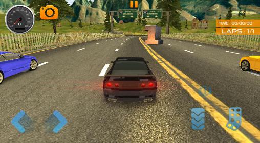 Fast lane car racer screenshot 2