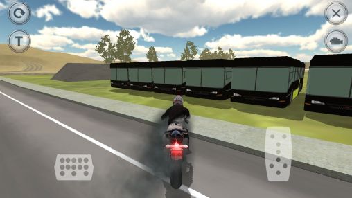 Fast motorcycle driver screenshot 2