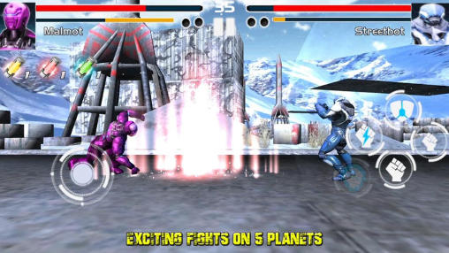 Fighting game: Steel avengers screenshot 2