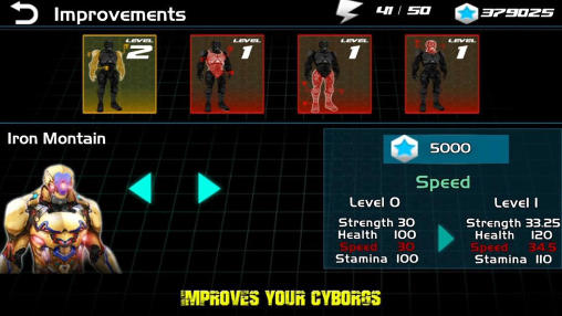 Fighting game: Steel avengers screenshot 4