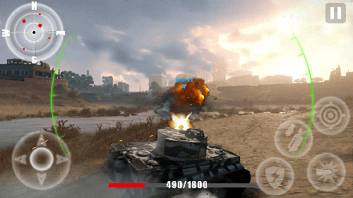 Final assault tank blitz: Armed tank games screenshot 2