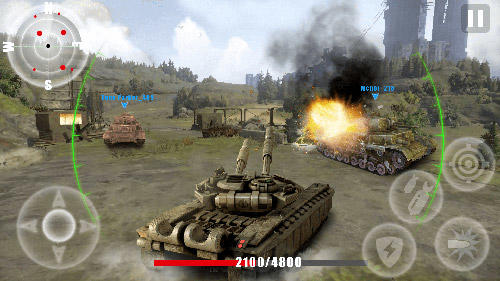 Final assault tank blitz: Armed tank games screenshot 3