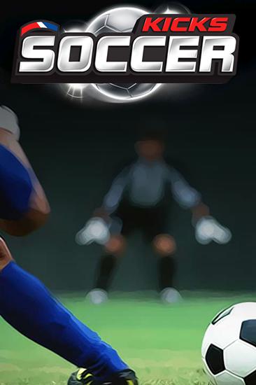 Finger free kick master. Kicks soccer poster