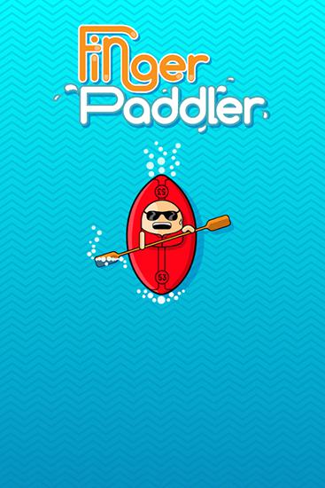 Finger paddler poster