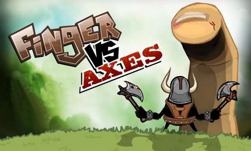 Finger vs axes poster
