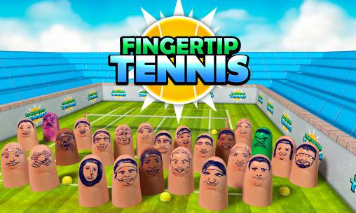 Fingertip tennis poster