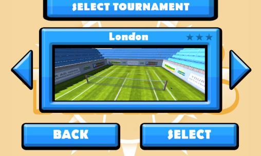 Fingertip tennis screenshot 1