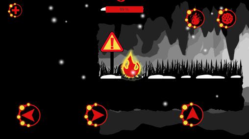 Fire bounce 2D screenshot 1