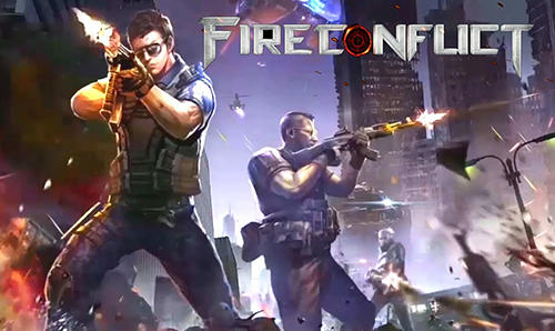Fire conflict: Zombie frontier poster