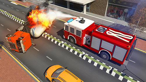 Fire engine truck simulator 2018 screenshot 3