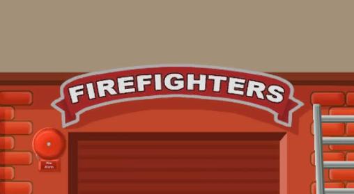 Firefighters racing for kids poster