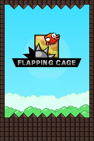 Flapping cage: Avoid spikes poster