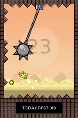 Flapping cage: Avoid spikes screenshot 3