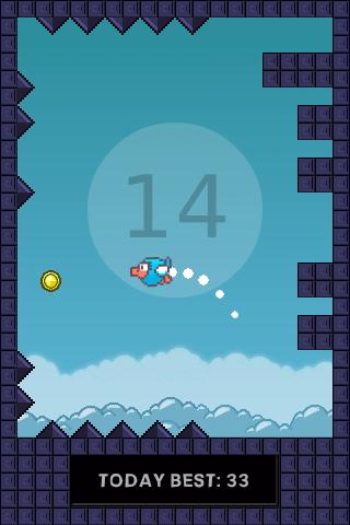 Flapping cage: Avoid spikes screenshot 4