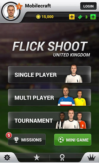 Flick shoot: United kingdom screenshot 1