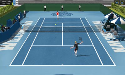 Flick Tennis: College Wars screenshot 1