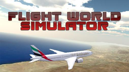 Flight world simulator poster