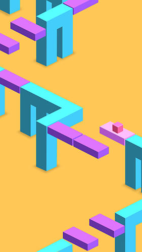 Flip bridge: Perfect maze cross run game screenshot 1