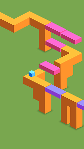 Flip bridge: Perfect maze cross run game screenshot 2