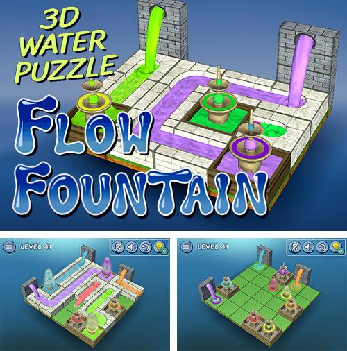 Игра water puzzle. Android game Flow Water Fountain. Головоломка про фонтан. Water Puzzle 50 уровень. 100 Уровень в игре Water Pazzle.