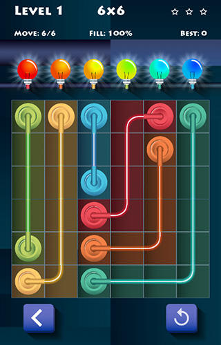 Flow free: Connect electric puzzle screenshot 3