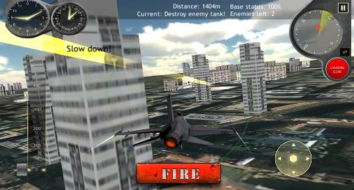 Fly airplane fighter jets 3D screenshot 2