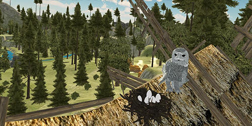 Flying owl simulator 3D screenshot 2