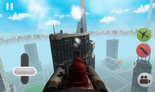 Flying train simulator 3D screenshot 3