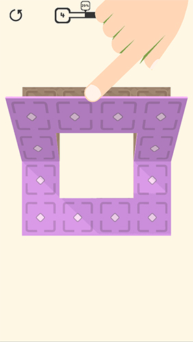 Folding puzzle screenshot 1