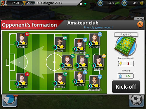 Football empire screenshot 2