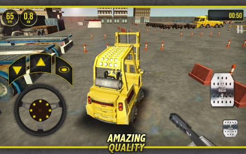 Forklift simulator 3D 2014 screenshot 3