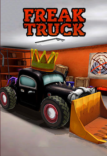 Freak truck: Crazy car racing poster