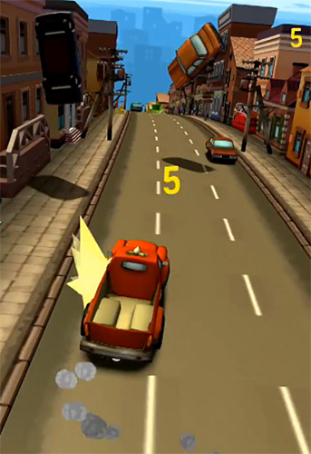 Freak truck: Crazy car racing screenshot 1