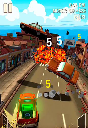 Freak truck: Crazy car racing screenshot 3