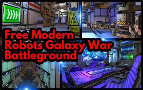 Free modern robots galaxy war: Battleground poster